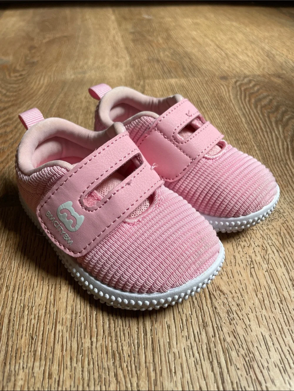 BMCITYBM Sneakers Mesh Hook and Loop Size 5 Toddler Walking Shoes
